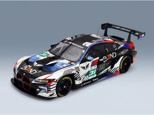 BMW M4 GT3 EVO The Bend Team WRT No. 31 Boguslavskiy Farfus Shahin 24h Le Mans 2025 White Black Minichamps 1:18 - front three-quarter view