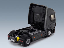 Iveco Fiat Stralis 500 Euro 6 Hi-Way Tractor Truck 2-Axle 2016 Grey Metallic Exclusive Eligor 1:43 scale model - rear three-quarter view