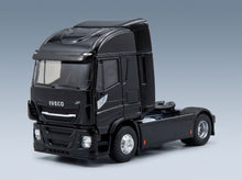 Iveco Fiat Stralis 570XP Tractor Truck 2-Axle 2016 Brilliant Black Exclusive Carmodel Eligor 1:43 scale model - front three-quarter view