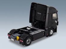 Iveco Fiat Stralis 570XP Tractor Truck 2-Axle 2016 Brilliant Black Exclusive Carmodel Eligor 1:43 scale model - rear three-quarter view