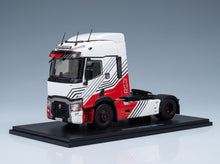 Renault T480 Tractor Truck Red White Red 2021 Eligor 1:43 scale model - front three-quarter view