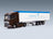 DAF XG Truck Cassone Ribaltabile Groupe Transports 2023 Brown White Eligor 1:43 scale model - front three-quarter view