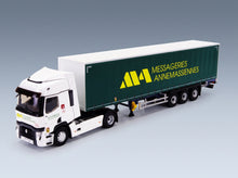 Renault T460 Truck Annemassiennes Transports 2021 White Green Eligor 1:43 scale model - front three-quarter view