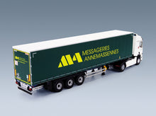 Renault T460 Truck Annemassiennes Transports 2021 White Green Eligor 1:43 scale model - rear three-quarter view