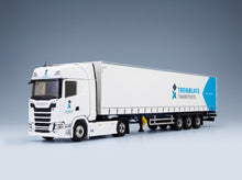Scania S500 Truck Telonato Tremblaye Transports 2020 White Eligor 1:43 scale model - front three-quarter view