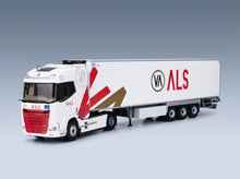 DAF XG Truck Semi-Refrigerated ALS Transports 2021 White Eligor 1:43 scale model - front three-quarter view