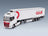 DAF XG Truck Semi-Refrigerated Coue Transports 2021 White Red Eligor 1:43 scale model - front three-quarter view
