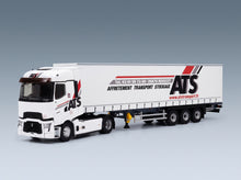 Renault T-Line High Truck Telonato ATS Transports 2023 Eligor 1:43 scale model - front three-quarter view