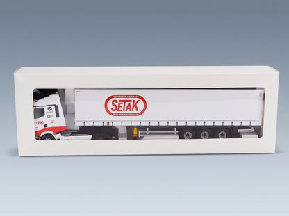 Renault T-Line High Truck Setak Telonato Transports 2023 White Eligor 1:43 scale model - original packaging