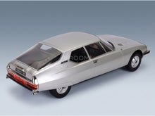Citroën SM Maserati 1972 Grey Metallic Norev 1:12 scale model - rear three-quarter view