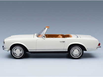Mercedes-Benz 230 SL Spider W113 Pagoda 1963 White Norev 1:12 scale model - side view