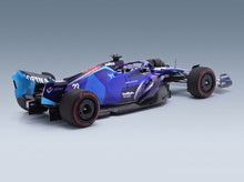 Williams F1 FW44 Team Williams Racing No. 23 Alexander Albon Bahrain GP 2022 Minichamps 1:18 scale model - rear three-quarter view