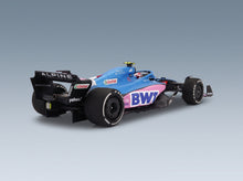 Alpine F1 A522 Team Alpine BWT No. 31 Esteban Ocon Australian GP 2022 Minichamps 1:18 scale model - rear three-quarter view