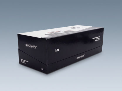 AlphaTauri AT04 Team AlphaTauri No. 21 Nyck De Vries Silverstone British GP 2023 Minichamps 1:18 scale model - original packaging