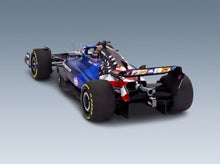 Williams FW45 Team Williams Racing Gulf No. 23 Alexander Albon Austin USA GP 2023 Minichamps 1:18 scale model - rear three-quarter view