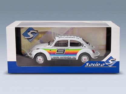 Volkswagen Beetle 1303 No. 9 Tribute Porsche K3 Livery 1975 White Solido 1:18 scale model - original packaging