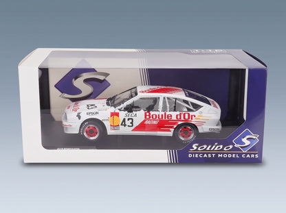 Alfa Romeo Alfetta GTV6 No. 43 Bernard De Dryver Francois Xavier Boucher Loudwig Boucher 24h Spa 1985 Solido 1:18 - original packaging