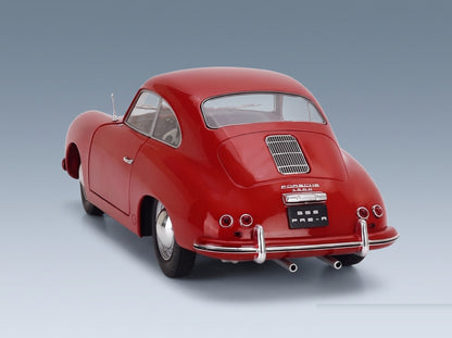 Porsche 356 Pre-A Coupé 1953 Red Solido 1:18 scale model - rear view