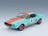 Ford Mustang Shelby GT500 Racing No. 4 Tribute Coupe 1967 Light Blue Orange Solido 1:18 scale model - front three-quarter view