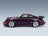 Porsche 911 964 Turbo Coupé 1990 Purple Solido 1:18 scale model - side view