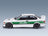 BMW 3 Series M3 (E36) Coupé Polizei 1991 White Green Solido 1:18 scale model - side view