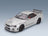 Nissan Skyline GT-R R34 Z-Tune 1999 Silver Solido 1:18 scale model - front three-quarter view