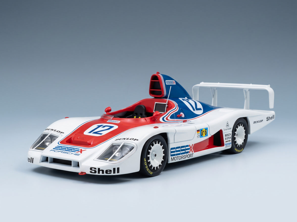 Porsche 936 2.1L Turbo Essex Motorsport No. 12 Ickx Redman Barth 24h Le Mans 1979 Solido 1:18 scale model - front three-quarter view