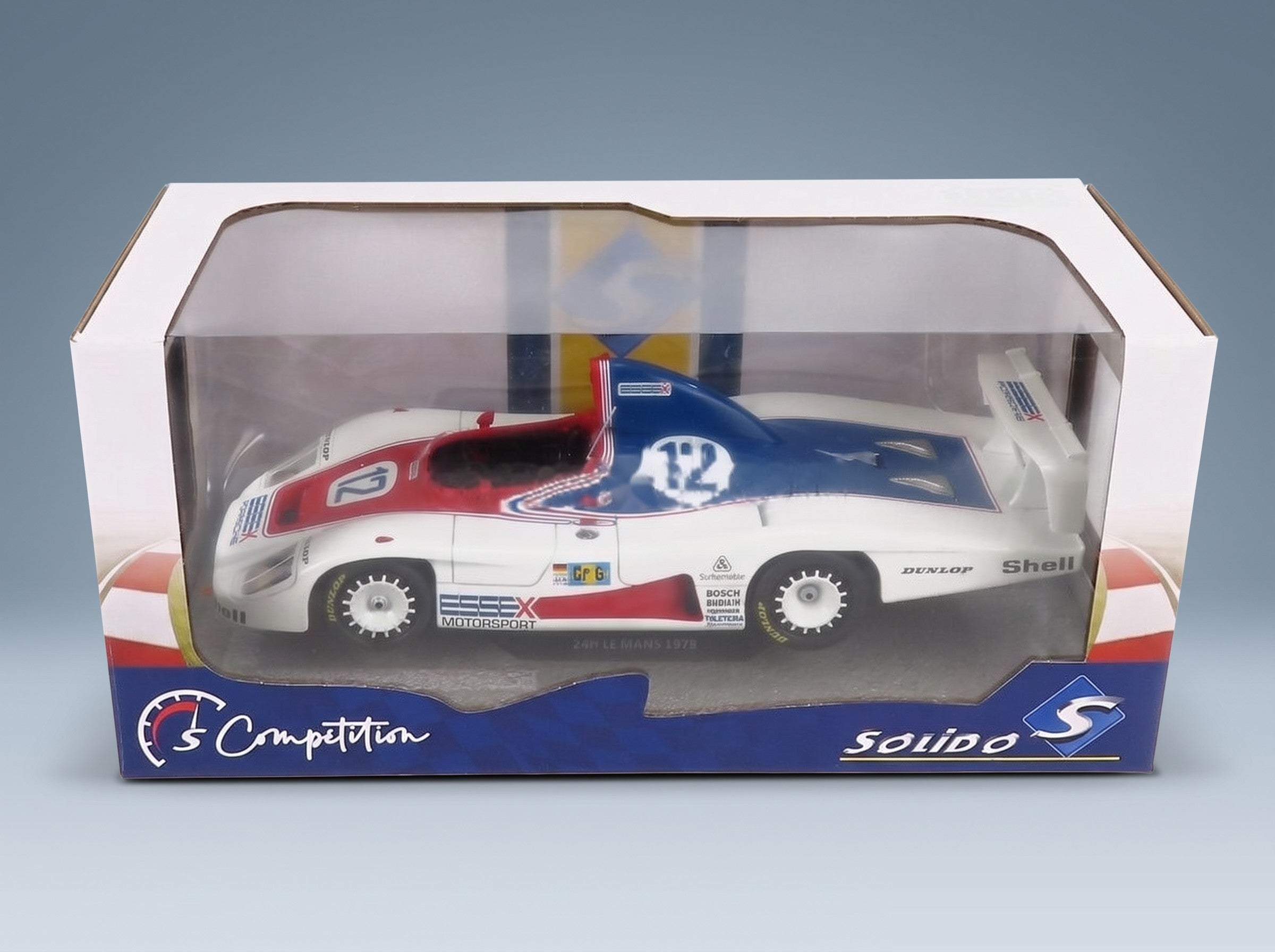 Porsche 936 2.1L Turbo Essex Motorsport No. 12 Ickx Redman Barth 24h Le Mans 1979 Solido 1:18 scale model - original packaging