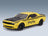 Dodge Challenger SRT Hellcat Redeye Widebody NYC Hellcab 2023 Yellow Black Solido 1:18 scale model - front three-quarter view