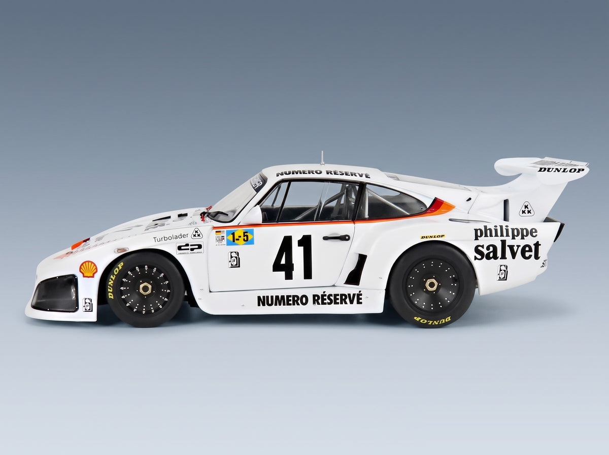 Porsche 935 K3 Porsche Kremer Racing No. 41 Klaus Ludwig Bill Whittington Don Whittington Winner 24h Le Mans 1979 Solido 1:18 scale model - side view