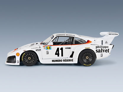 Porsche 935 K3 Porsche Kremer Racing No. 41 Klaus Ludwig Bill Whittington Don Whittington Winner 24h Le Mans 1979 Solido 1:18 scale model - side view