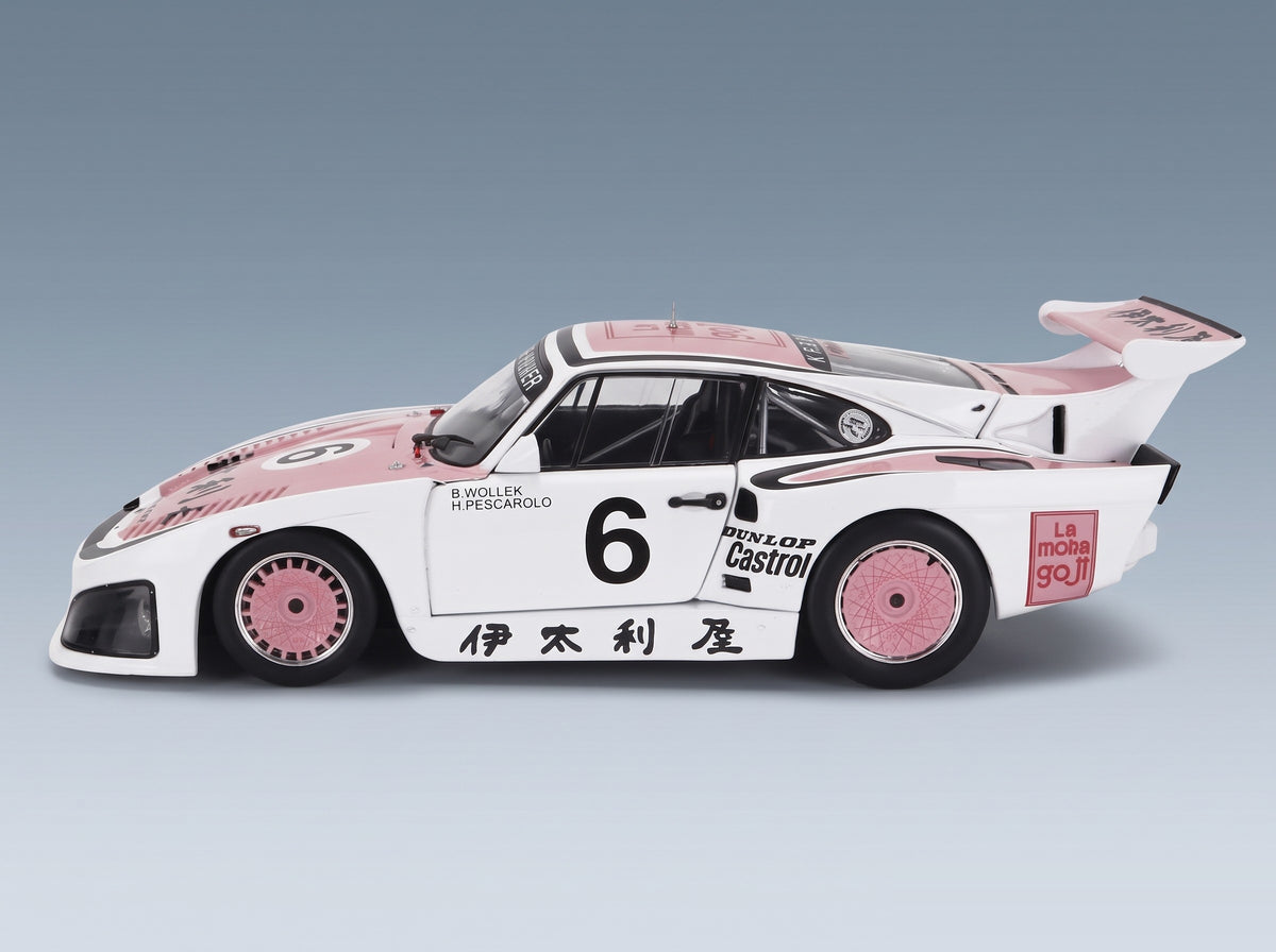 Porsche 935K3 Porsche Kremer Racing No. 6 B. Wollek H. Pescarolo Winner 1000km Suzuka 1981 Solido 1:18 scale model - side view