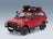 Lada Niva 1980 Red Solido 1:18 scale model - front three-quarter view