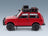 Lada Niva 1980 Red Solido 1:18 scale model - side view