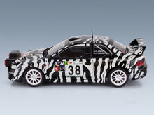 Subaru Impreza S5 WRC99 No. 38 Nigel Heath Steve Lancaster Rally of Portugal 2001 Solido 1:18 scale model - side view