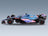 Alpine F1 A522 Team Alpine BWT No. 14 Fernando Alonso Monaco GP 2022 Solido 1:18 scale model - side view