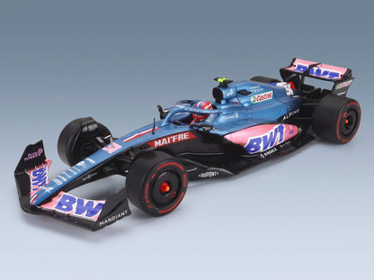 Alpine F1 A522 Team Alpine BWT No. 31 Esteban Ocon Australian GP 2022 Solido 1:18 scale model - front three-quarter view
