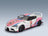 Toyota Supra GR Itasha 2024 White Pink Solido 1:18 scale model - front three-quarter view