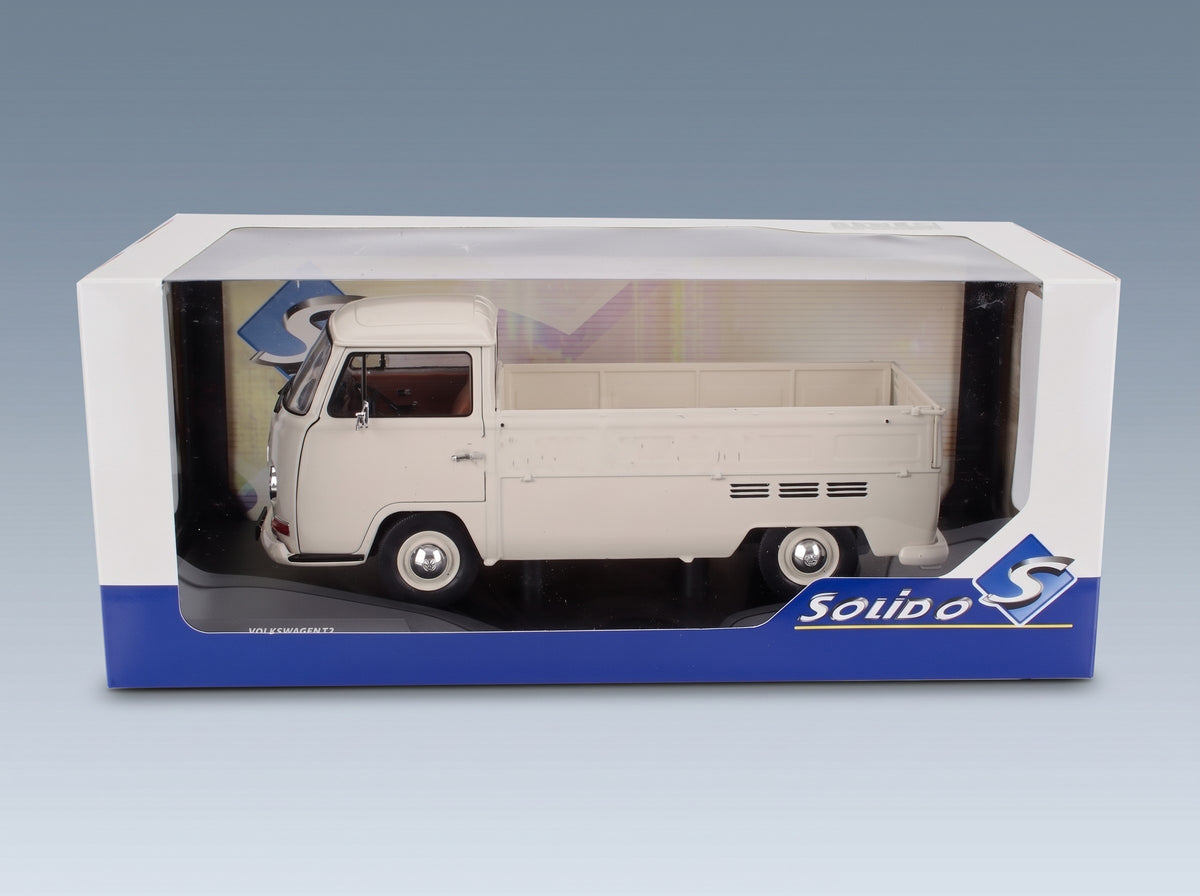 Volkswagen T2 Pick-Up 1968 White Solido 1:18 scale model - original packaging