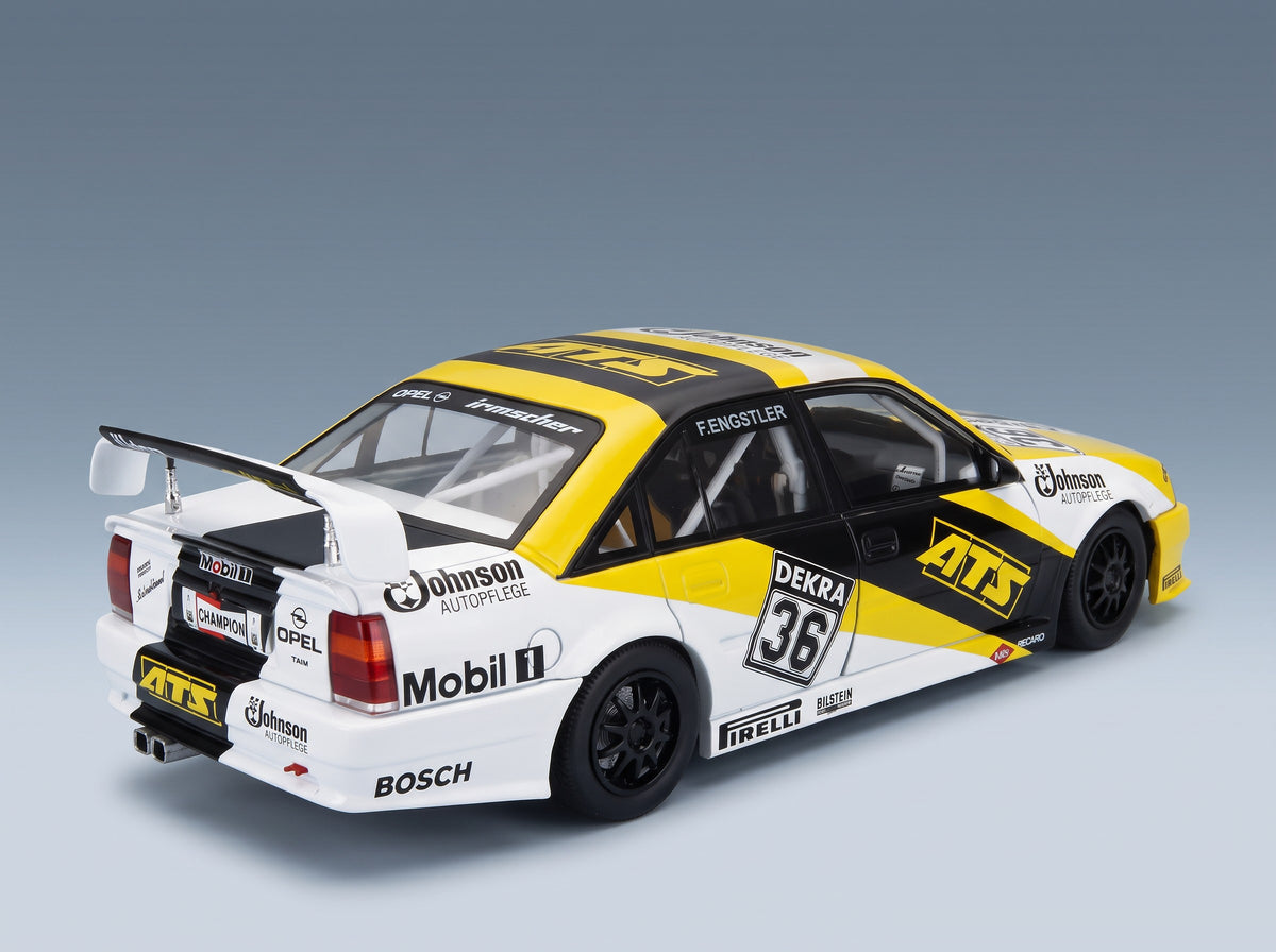 Opel Omega Evo 500 Team Irmscher No. 36 F. Engstler DTM 1991 Solido 1:18 scale model - rear three-quarter view