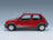 Renault R5 GT Turbo MkI 1985 Red Solido 1:18 scale model - side view