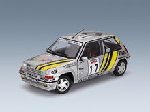 Renault R5 Supercinque GT Turbo Team Simon Racing No. 17 Alain Oreille Gilles Thimonier Rally Tour de Corse 1989 Solido 1:18 scale model - front three-quarter view