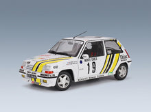 Renault R5 GT Turbo No. 19 Alain Oreille Gilles Thimonier Rally Monte Carlo 1989 Solido 1:18 scale model - front three-quarter view
