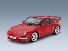 Porsche 911 993 Carrera RS Coupé 1997 Red Solido 1:18 scale model - front three-quarter view