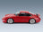 Porsche 911 993 Carrera RS Coupé 1997 Red Solido 1:18 scale model - side view