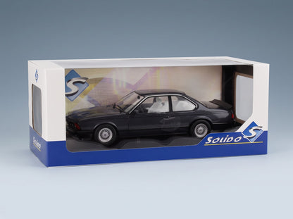 BMW 6 Series 635 CSi (E24) Coupé 1984 Macau Blue Solido 1:18 - original packaging