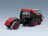 Volkswagen T1 Van Kool Combi Sport with Trailer 1950 Black Silver Red Solido 1:18 scale model - rear three-quarter view