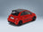Fiat Nuova 500 Abarth 595 2023 Red Solido 1:18 scale model - rear three-quarter view