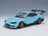 Nissan Silvia S15 Coupé Spec-R Aero 1999 Blue Solido 1:18 scale model - front three-quarter view