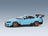 Nissan Silvia S15 Coupé Spec-R Aero 1999 Blue Solido 1:18 scale model - side view
